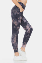 Load image into Gallery viewer, Leggings Depot Tie-Dye High Waist Cropped Leggings