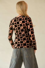 Load image into Gallery viewer, Davi & Dani Heart Print Long Sleeve Top