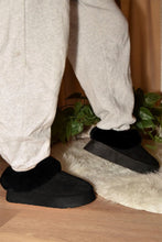 Load image into Gallery viewer, WILD DIVA Faux-Fur Platform Slip On Booties