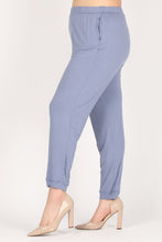 Load image into Gallery viewer, Plus Size High Waist Loose Fit Pants