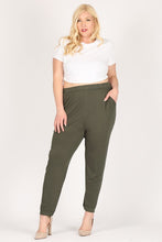 Load image into Gallery viewer, Plus Size High Waist Loose Fit Pants