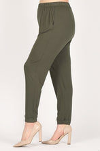 Load image into Gallery viewer, Plus Size High Waist Loose Fit Pants