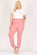 Load image into Gallery viewer, Plus Size High Waist Loose Fit Pants