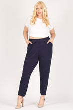 Load image into Gallery viewer, Plus Size High Waist Loose Fit Pants