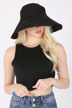 Load image into Gallery viewer, Wide Brim Bucket Hat