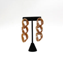 Load image into Gallery viewer, Color Chain Dangle Earrings
