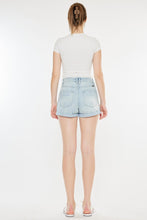Load image into Gallery viewer, Kancan High Rise Repaired Mom Denim Shorts