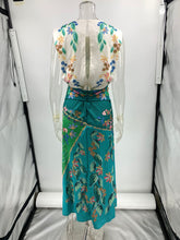 Load image into Gallery viewer, Womens Summer Casual Sleeveless Satin Twist Maxi Dress