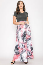 Load image into Gallery viewer, Two Tone Tie Dye Maxi Dress