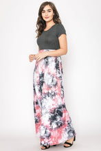 Load image into Gallery viewer, Two Tone Tie Dye Maxi Dress