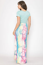 Load image into Gallery viewer, Two Tone Tie Dye Maxi Dress