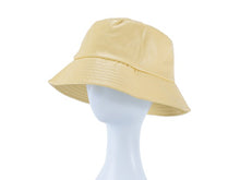 Load image into Gallery viewer, Faux Leather Bucket Hat