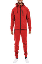 Load image into Gallery viewer, Mens Full Zip Sweat Pant Sweat Set