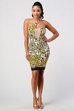 Load image into Gallery viewer, Animal Printed Bandage Dress