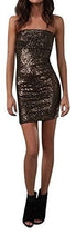 Load image into Gallery viewer, Women's Stretch Tube Sequin Mini Dress