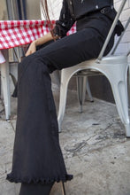 Load image into Gallery viewer, Black High Rise Flare Jeans