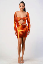 Load image into Gallery viewer, Cut Out Detail Front Mini Dress