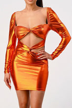 Load image into Gallery viewer, Cut Out Detail Front Mini Dress