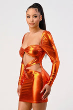 Load image into Gallery viewer, Cut Out Detail Front Mini Dress