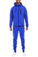 Load image into Gallery viewer, Mens Full Zip Sweat Pant Sweat Set