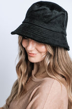 Load image into Gallery viewer, Corduroy Bucket Hat