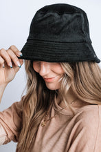 Load image into Gallery viewer, Corduroy Bucket Hat