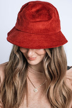 Load image into Gallery viewer, Corduroy Bucket Hat