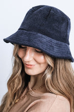 Load image into Gallery viewer, Corduroy Bucket Hat