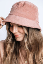 Load image into Gallery viewer, Corduroy Bucket Hat