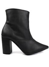 Load image into Gallery viewer, Pointed Toe Bootie with a Block Heel