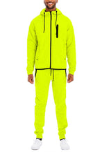 Load image into Gallery viewer, Mens Full Zip Sweat Pant Sweat Set
