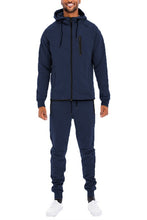 Load image into Gallery viewer, Mens Full Zip Sweat Pant Sweat Set