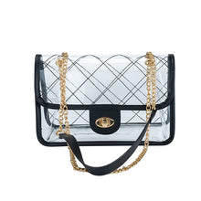 Load image into Gallery viewer, High Quality Quilted  Clear PVC Bag
