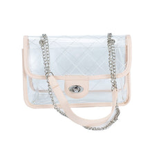 Load image into Gallery viewer, High Quality Quilted  Clear PVC Bag