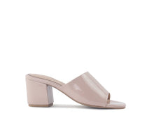 Load image into Gallery viewer, LONDON RAG DUMPLINN Slip-On Block Heel Sandal