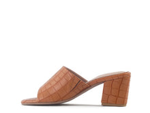Load image into Gallery viewer, LONDON RAG DUMPLINN Slip-On Block Heel Sandal