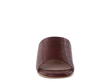 Load image into Gallery viewer, LONDON RAG DUMPLINN Slip-On Block Heel Sandal