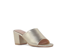 Load image into Gallery viewer, LONDON RAG DUMPLINN Slip-On Block Heel Sandal