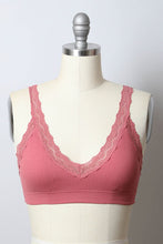 Load image into Gallery viewer, Lace Trim Padded Bralette