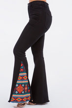 Load image into Gallery viewer, Bell Bottom Jeans Native Print