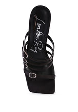 Load image into Gallery viewer, NYLE Platform Heeled Sandals