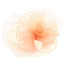 Load image into Gallery viewer, Classic Rose Fascinator w/ Headband & Clip