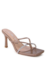 Load image into Gallery viewer, FETISH Croc Rhinestone Slider Sandals