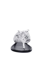 Load image into Gallery viewer, Beech Handwoven Natural Suede Tassel Thong Flats