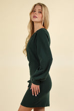 Load image into Gallery viewer, VERY J Ruched Detail Bodycon Mini Dress