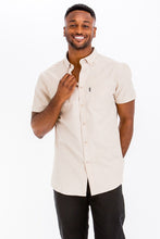 Load image into Gallery viewer, Weiv Men's Casual Short Sleeve Solid Shirts