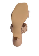 Load image into Gallery viewer, LADY LYNN Gather Around Slop-On Heeled Sandals