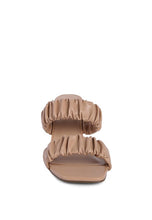 Load image into Gallery viewer, LADY LYNN Gather Around Slop-On Heeled Sandals