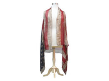 Load image into Gallery viewer, American Flag Scarf