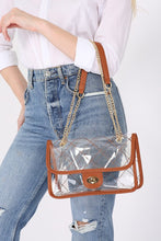 Load image into Gallery viewer, High Quality Quilted  Clear PVC Bag